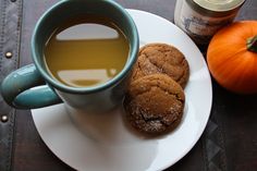 Hot Cider and Ginger Snaps